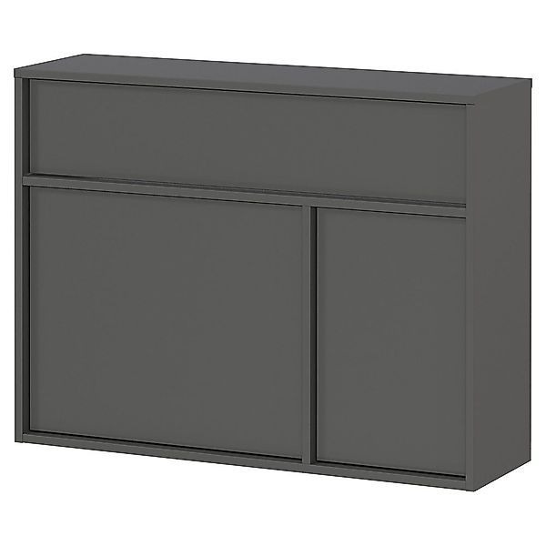 Lomadox Schuhschrank ALLOA-01 in anthrazit, 83 günstig online kaufen