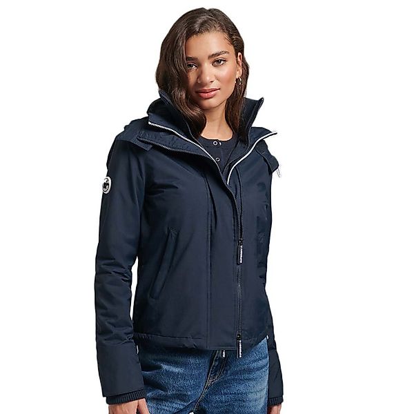 Superdry Pop Zip Hood Arctic Windjacke-sweatshirt M Eclipse Navy/Ecru günstig online kaufen