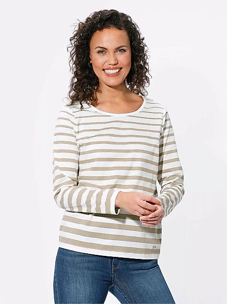 Casual Looks Print-Shirt "Ringelshirt", (1 tlg.) günstig online kaufen