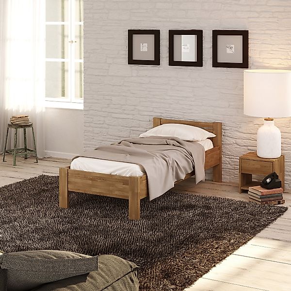 Krok Wood Massivholzbett Seniorenbett SiSi aus günstig online kaufen