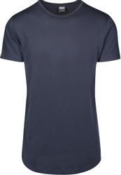 URBAN CLASSICS Kurzarmshirt "Urban Classics Herren Shaped Long Tee", (1 tlg günstig online kaufen