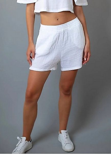 fashionshowcase Shorts Damen Palazzo-Shorts aus Musselin - Sommerhose aus 1 günstig online kaufen