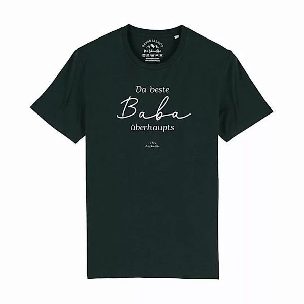 Bavariashop T-Shirt Herren T-Shirt "Da beste Baba übahaupts günstig online kaufen