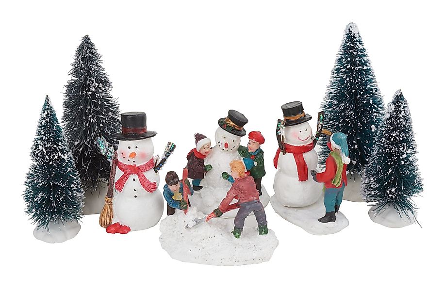 VBS Dekofigur Schneemann, 8-tlg günstig online kaufen