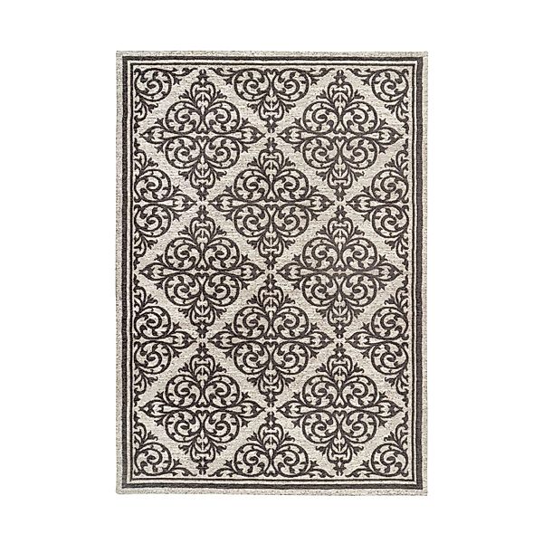 MeGusta Kurzflor Teppich Vintage UsedLook Grau 120x170 cm Rosario günstig online kaufen
