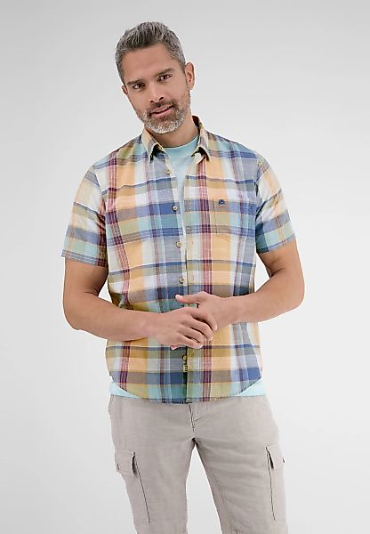LERROS Kurzarmhemd "Kariertes Halbarmhemd" günstig online kaufen