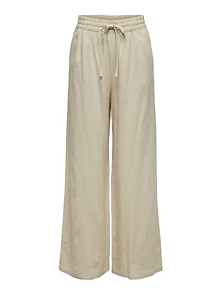 JDY Schlupfhose "JDYSAY LINEN HW WIDE PANT WVN NOOS" Sommerhose mit Leinen günstig online kaufen