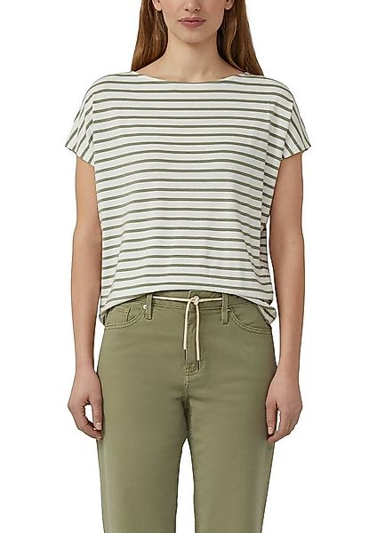 s.Oliver Kurzarmshirt Sommershirt mit grafischem Muster günstig online kaufen