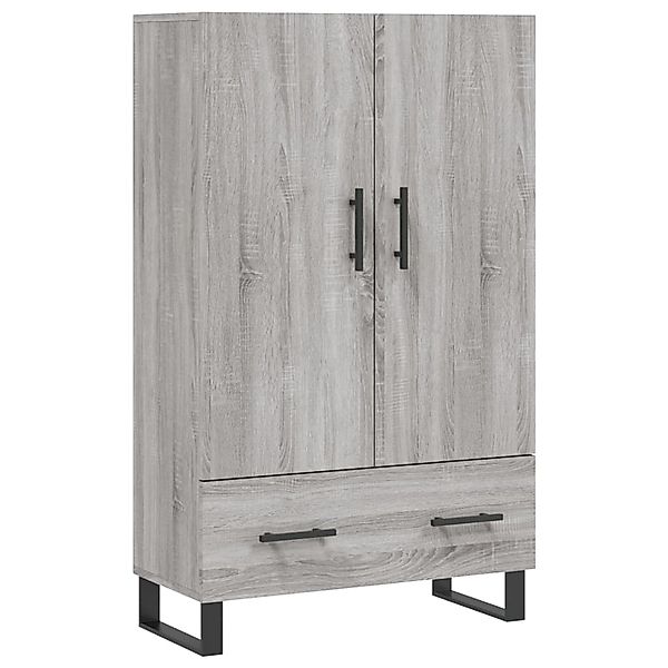 vidaXL Highboard Grau Sonoma 69,5x31x115 cm Holzwerkstoff 828266 günstig online kaufen