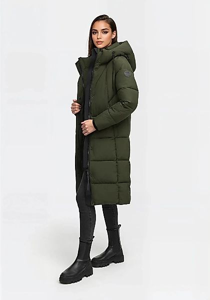 Marikoo Winterjacke "Tabiaa" mit Kapuze Bewegungsschlitz am unteren Saum günstig online kaufen
