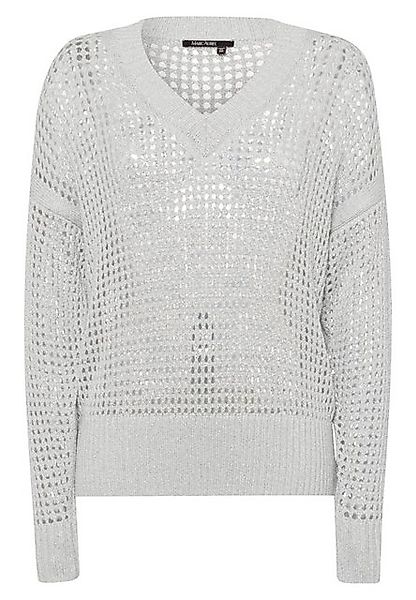 MARC AUREL Strickpullover Strick silver grey melange günstig online kaufen