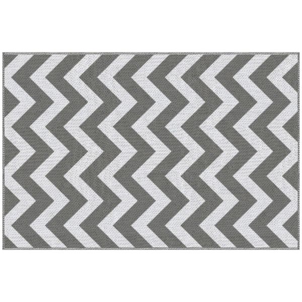 Outsunny Outdoorteppich wasserdichter Kunststoffteppich, für Terrasse, günstig online kaufen