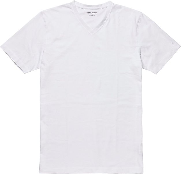 MARVELIS V-Shirt (2-tlg) V-Ausschnitt, Doppelpack, regular fit, Basic, Unte günstig online kaufen