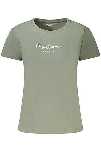 Pepe Jeans T-Shirt Damen Kurzarm T-Shirt Grün - Nachhaltige günstig online kaufen