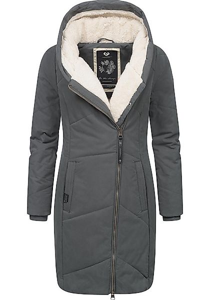 Ragwear Wintermantel Gordon Long gesteppter Winterparka mit asymmetrischem günstig online kaufen