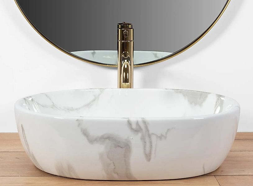 GTM Design Aufsatzwaschbecken AMELIA Modern Waschbecken günstig online kaufen