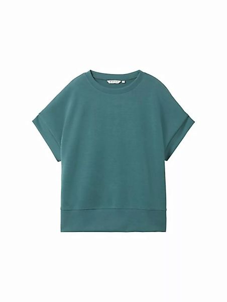 TOM TAILOR T-Shirt T-shirt boxy scuba günstig online kaufen
