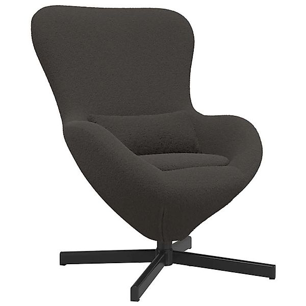 vidaXL Eiersessel Dunkelgrau 63 x 73 x 90 cm 42002771 günstig online kaufen