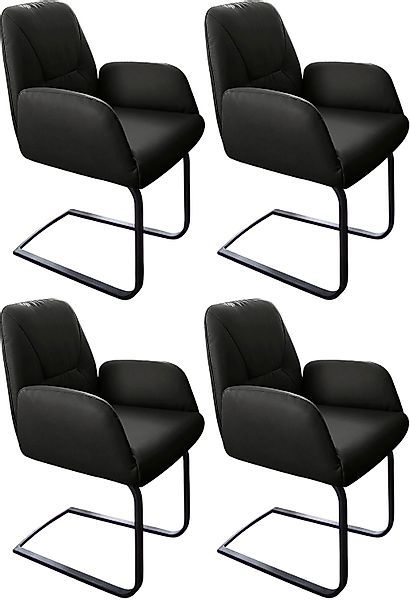 W.SCHILLIG Freischwinger "ole", (Set), 4 St., Longlife Xtra-Leder Z59, 2er- günstig online kaufen