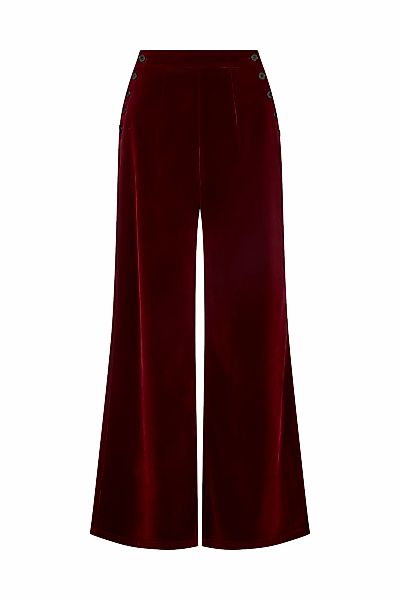 Lily and Lionel Jerseyhose "Maiden Wide Leg Velvet Trouser Damen" günstig online kaufen