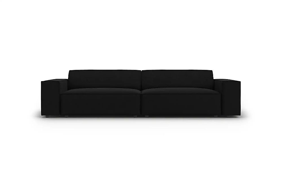 Micadoni Einzelsofa  Jodie ¦ schwarz ¦ Maße (cm): B: 244 H: 70 Polstermöbel günstig online kaufen