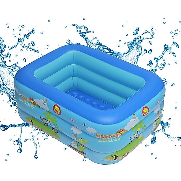 Mutig Planschbecken Kinderpool Babypool Aufblasbarer Schwimmbecken günstig online kaufen
