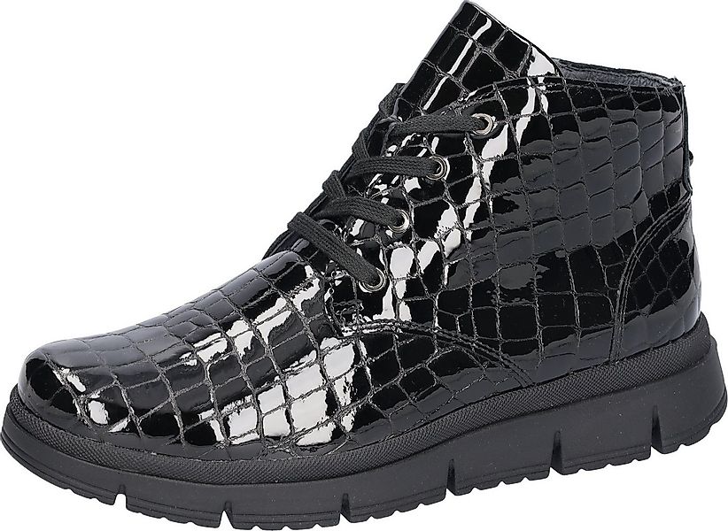 Waldläufer H-PINA Schnürstiefelette Schnürboots, High Top Sneaker, in Lack- günstig online kaufen