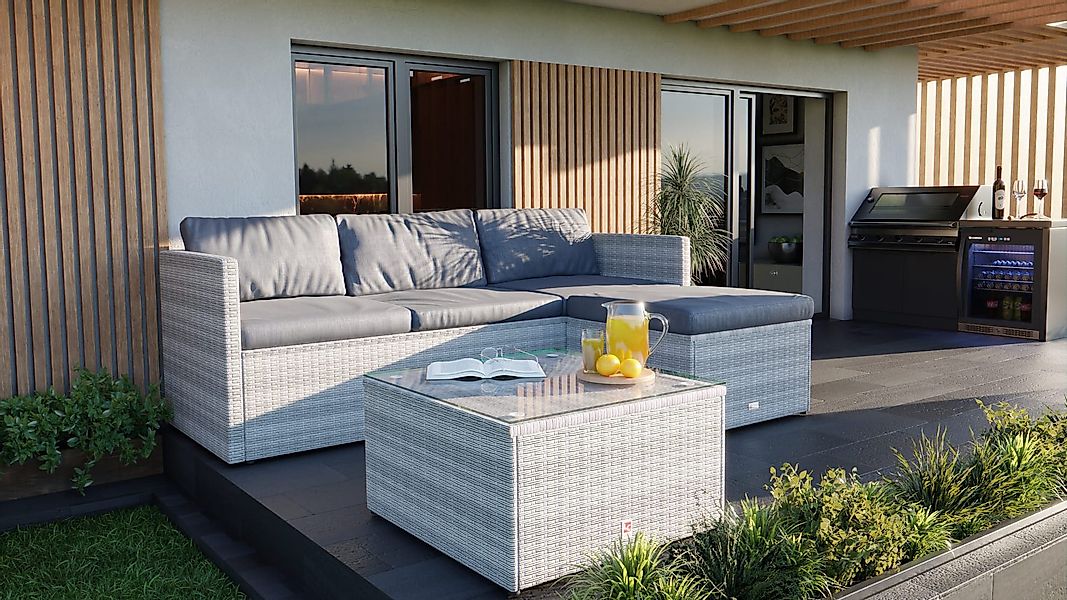 LC Garden Gartenlounge-Set Loungino Balkonmöbel für günstig online kaufen