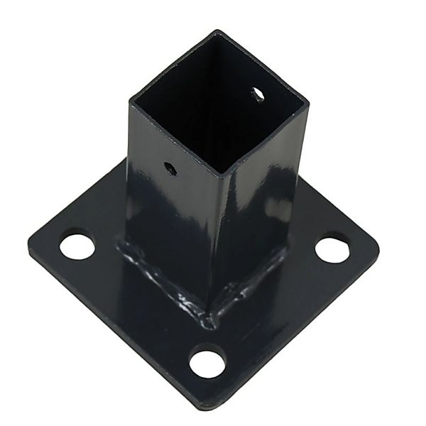 Galaflor Bodenplatte für Zaunpfosten 40x40mm Anthrazit günstig online kaufen