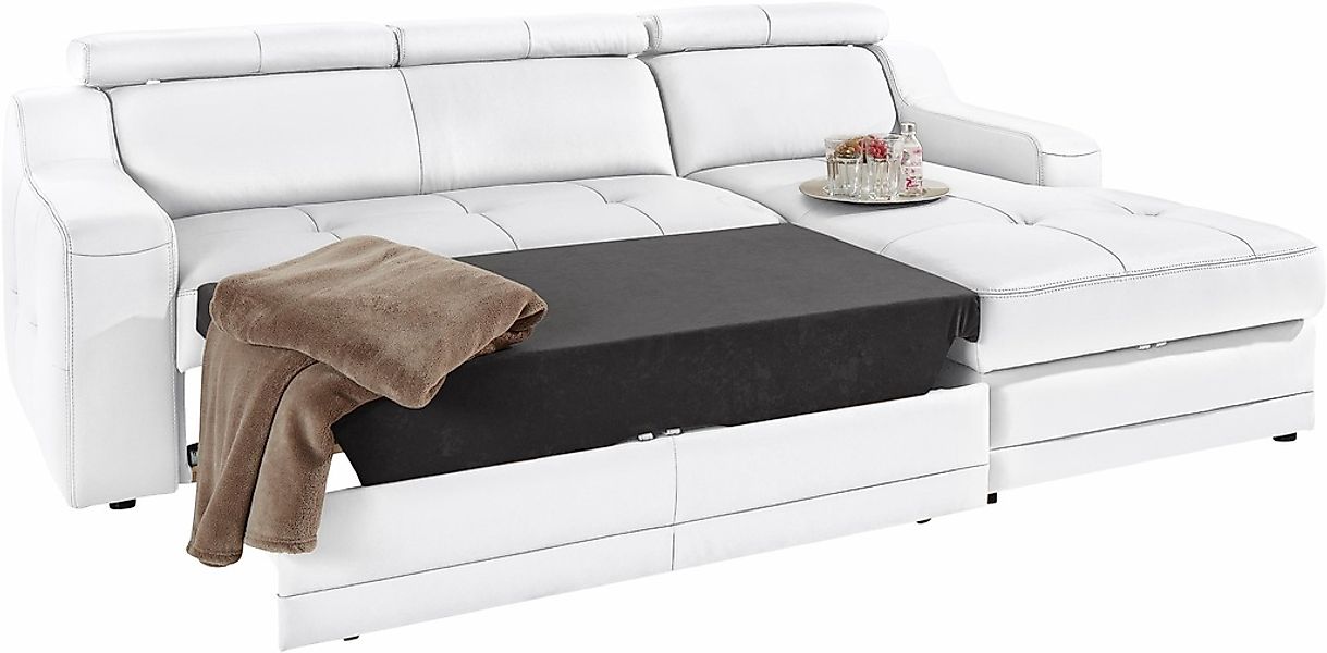 exxpo - sofa fashion Ecksofa »Lotos, bequem und funktionell, L-Form«, mit K günstig online kaufen