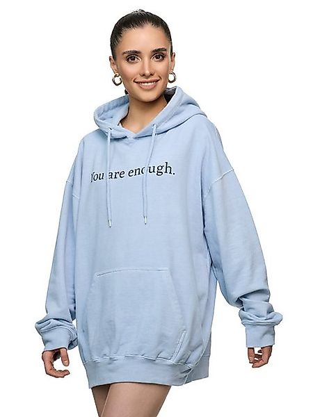 Worldclassca Hoodie Worldclassca Print YOU ARE ENOUGH Hoodie Kapuzensweatsh günstig online kaufen
