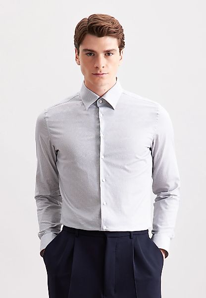 seidensticker Businesshemd "Schwarze Rose", Slim 1/1 Covered-Button-Down-Kr günstig online kaufen