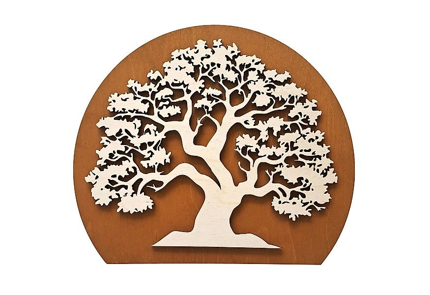 ORNAMENTI Wanddekoobjekt HANDMADE 3D WANDDEKO, Baum des Lebens, grosse mode günstig online kaufen