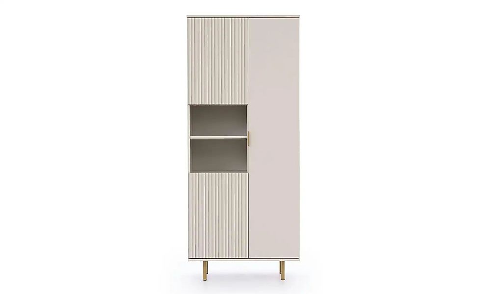 Standregal  Bianco ¦ beige ¦ Maße (cm): B: 80 H: 180 Regale > Bücherregale günstig online kaufen