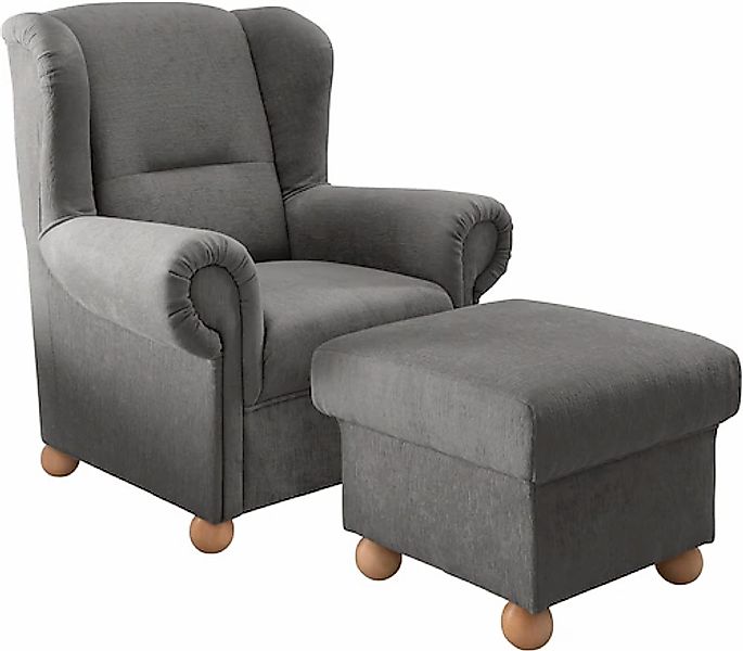 Home affaire Polstergarnitur »Torello« 2 tlg. tlg. günstig online kaufen