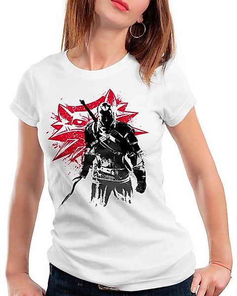 style3 T-Shirt Monster Hunter Inked geralt riva der hexer the witcher günstig online kaufen