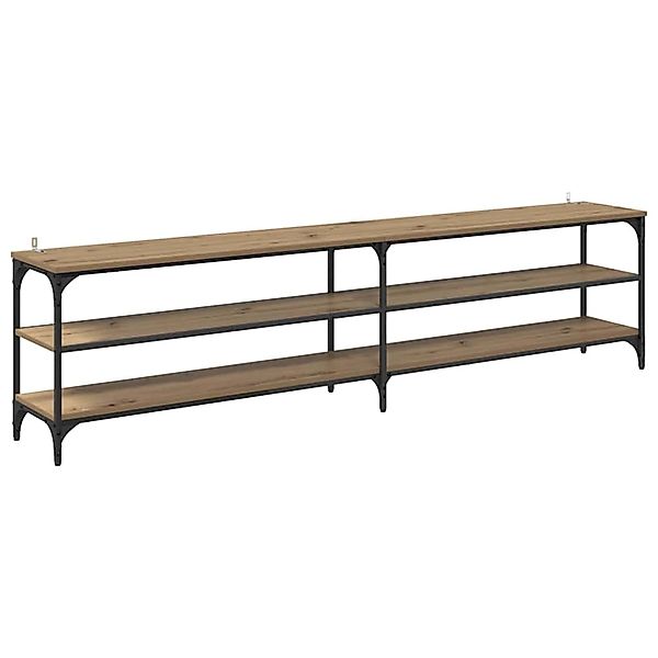 vidaXL TV-Schrank Artisan-Eiche 200 x 30 x 50 cm Verbundholz und Eisen 8812 günstig online kaufen