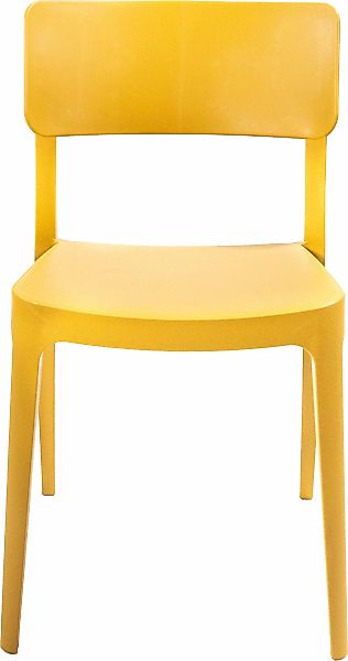 Essentials Stapelstuhl "Wing" () 1 Stk.senf, Kunststoff günstig online kaufen