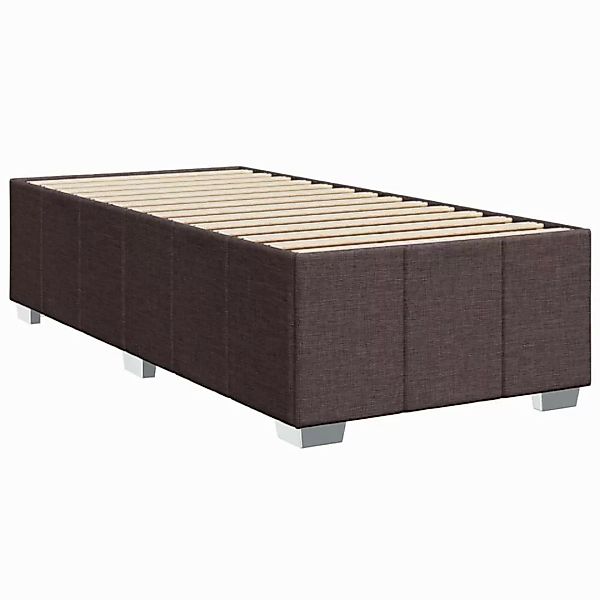 vidaXL Bett Bettgestell ohne Matratze Dunkelbraun günstig online kaufen