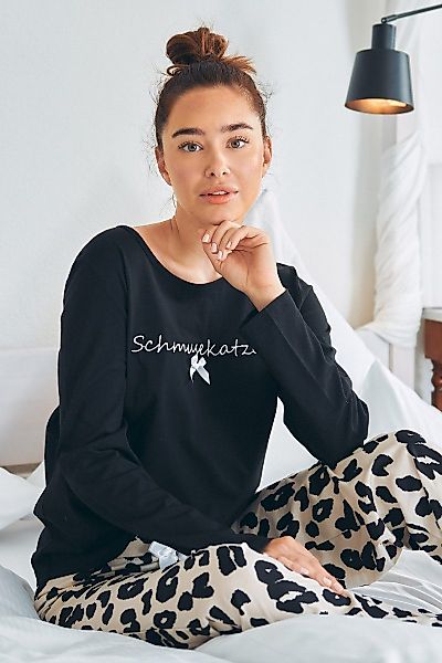 Louis & Louisa Schlafanzug Pyjama Damen günstig online kaufen