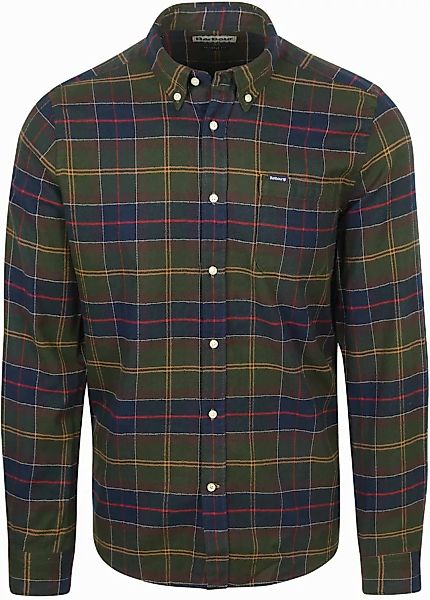 Barbour Kyeloch Hemd Karo Dunkelgrün - Größe M günstig online kaufen