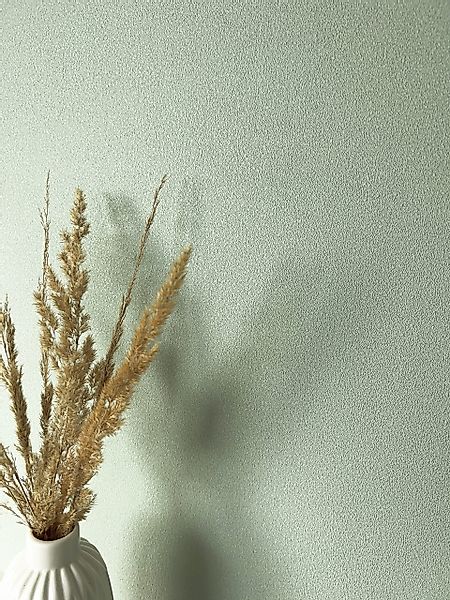 Newroom Vliestapete, Grün Tapete Modern Unifarbe günstig online kaufen