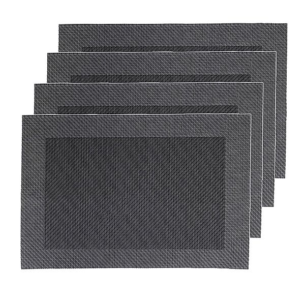 Neuetischkultur Platzset Platzset 4er Set, Grau günstig online kaufen