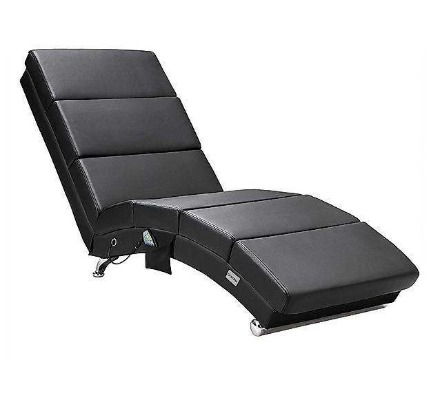 Casaria Relaxliege London Massage, 1 Teile, Massage Heizfunktion 186x89x55c günstig online kaufen