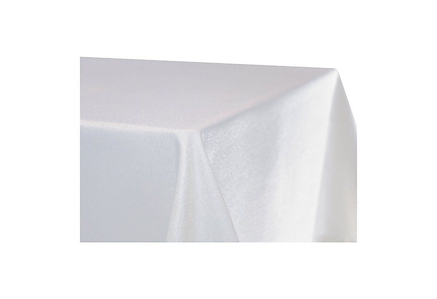 Haus und Deko Tischdecke Tischdecke 160x360 cm eckig beschichtet Leinenopti günstig online kaufen