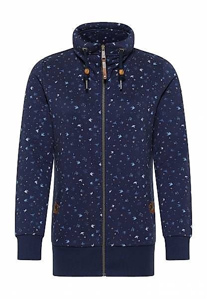 Ragwear Sweatjacke Rylie Birds Zip Plus navy günstig online kaufen
