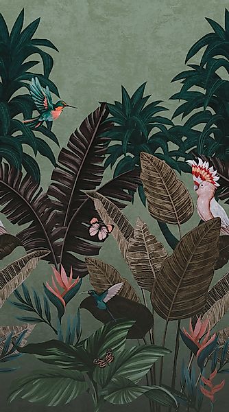 Fashion for walls Fototapete »Tropical Twilight«, floral, Phthalate frei günstig online kaufen