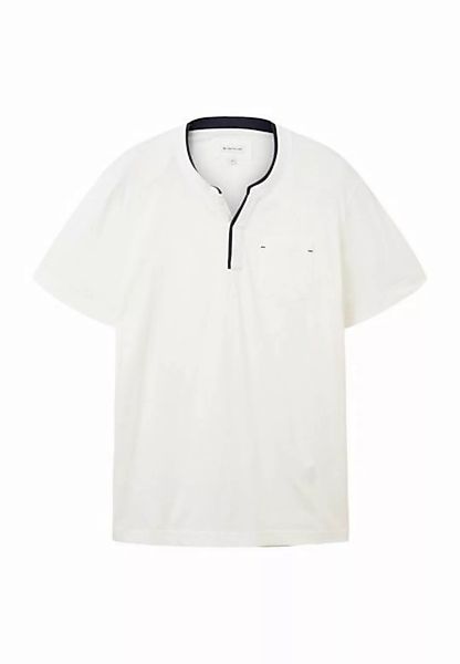 TOM TAILOR Henleyshirt T-Shirt Kurzarmshirt Henley (1-tlg) günstig online kaufen