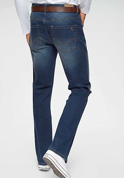 H.I.S Bootcut-Jeans BOOTH (Set, mit abnehmbarem Gürtel) Ökologische, wasser günstig online kaufen