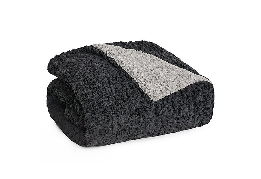 Wohndecke Oeko-TEX zertifizierte waschbare Wohn- & Kuscheldecke, Blumtal, m günstig online kaufen